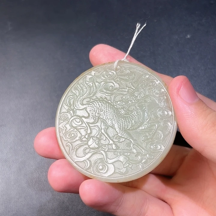 和田玉挂件未镶嵌夸*