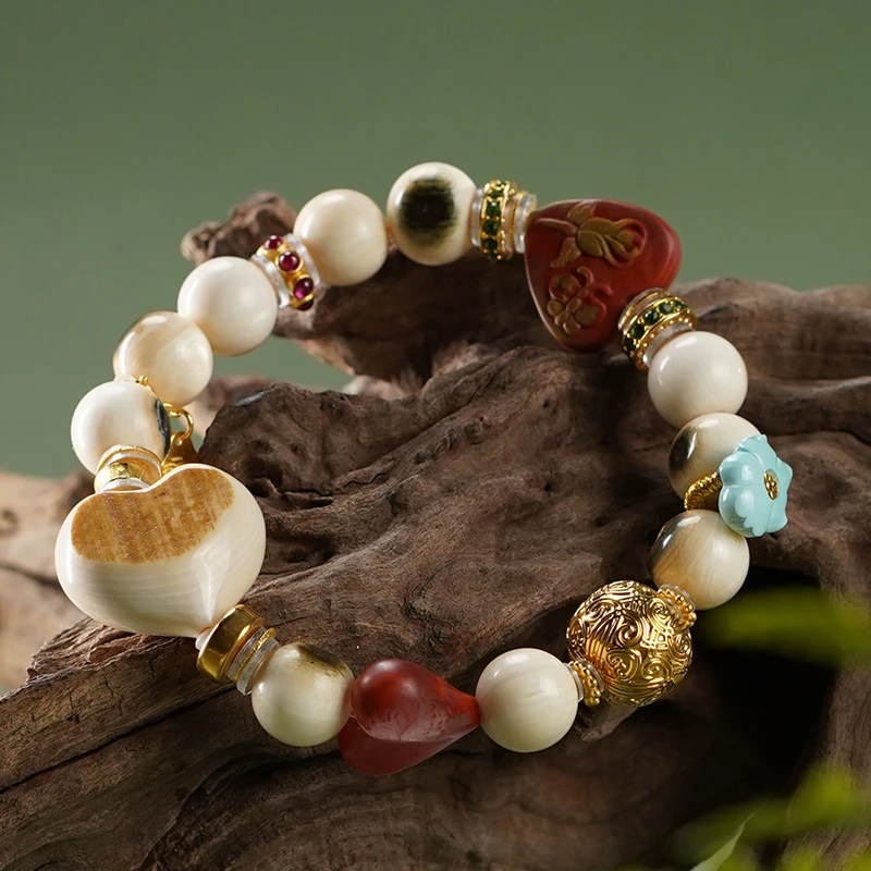 【蝶恋花】猛犸牙1+8+K高奢小众百搭气质手串多样性发一