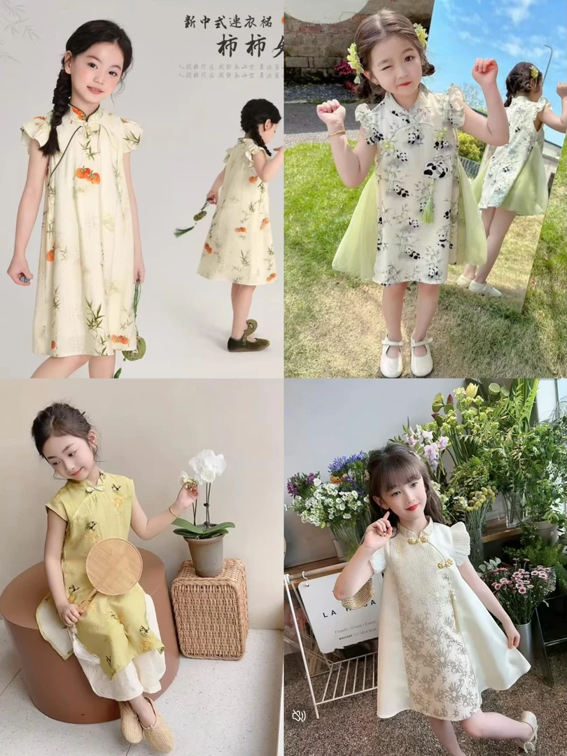 1新款2025夏款裙子套装童装YY