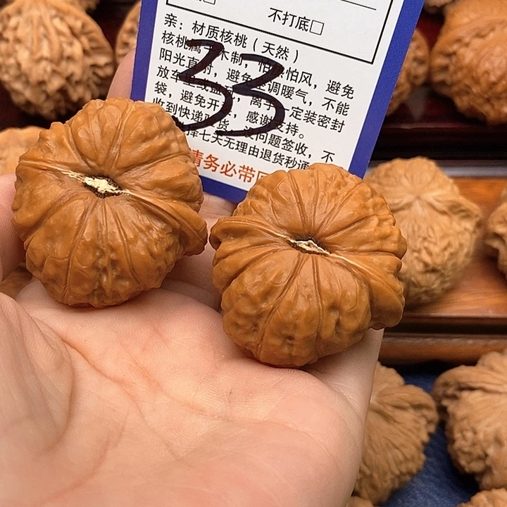 桃核吊坠南瓜敦狮子头42