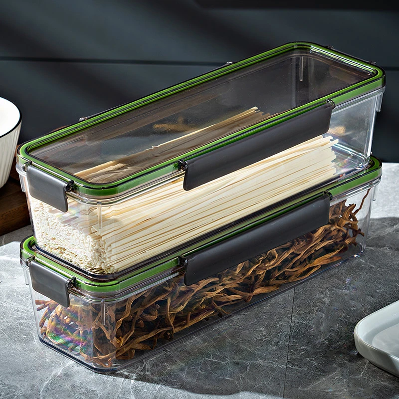 EMC/亿美家品密封食物面条盒简约清新家用收纳盒冰箱收纳小清新