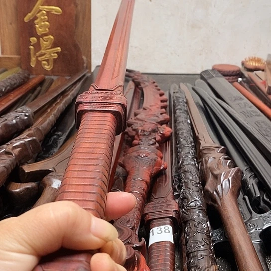 血檀木木88长星辰刀