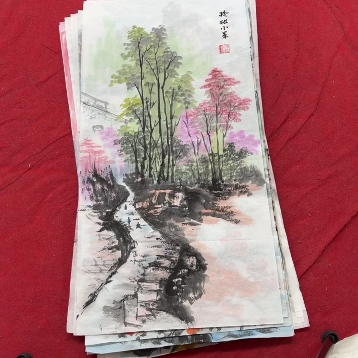 国画花鸟等图案和造型各