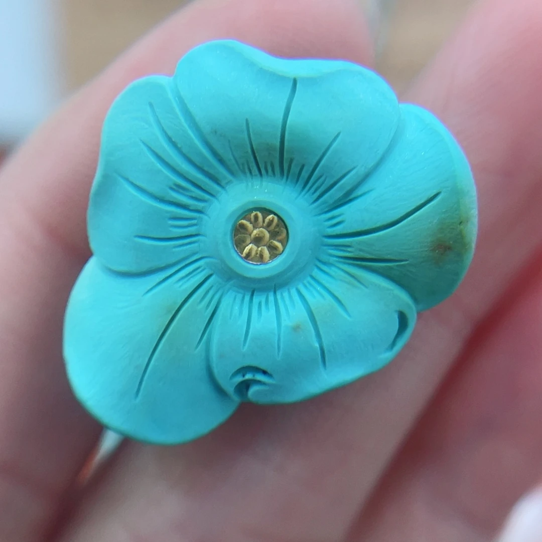 ꧁***꧂未镶嵌绿松石珠宝奇石