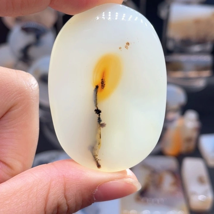 玛瑙/玉髓合金颈饰