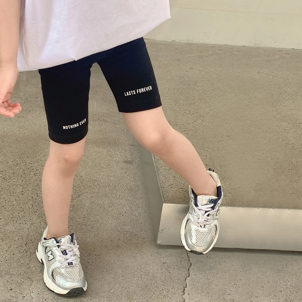 巴拉扣扣女童短裤夏季2025新款儿童薄款裤子纯棉运动休闲五分外穿