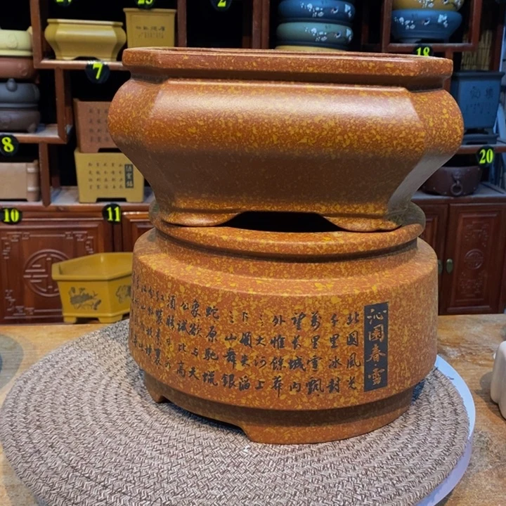 紫砂花盆紫砂艺术