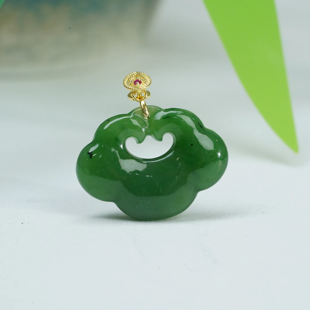【小北好物】和田玉吊坠约17*24mm【多样性发一件】-17QH14X258