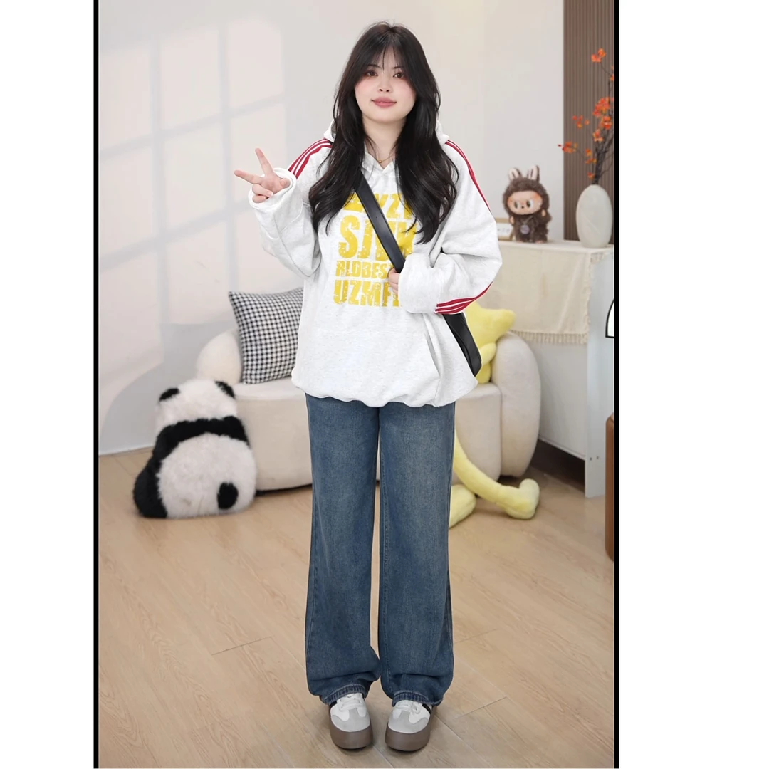 【梨型苹果型专属】2025新款秋季百搭裤子女款爆款2025新款牛仔裤