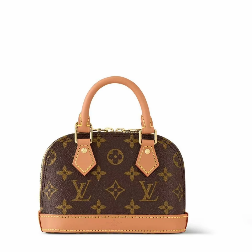 未使用 LouisVuitton/路易威登 老花LV贝壳Nano单肩斜挎包