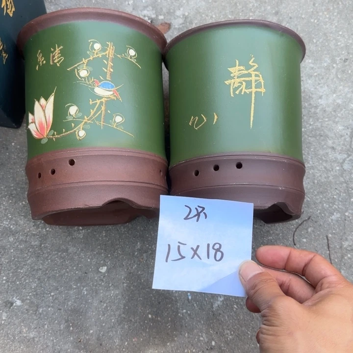 紫砂花盆特价商品