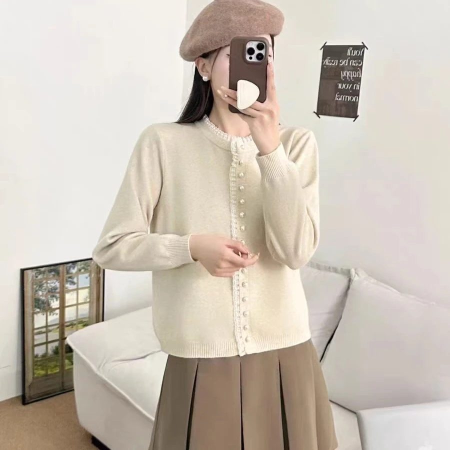 敏之秀8638花边女式针织衫