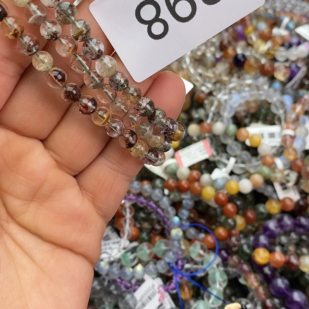 水晶未镶嵌手链手链