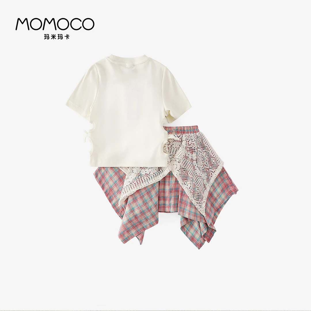 【演出服】MOMOCO/玛米玛卡女童时尚套装2025夏季新款77620580012