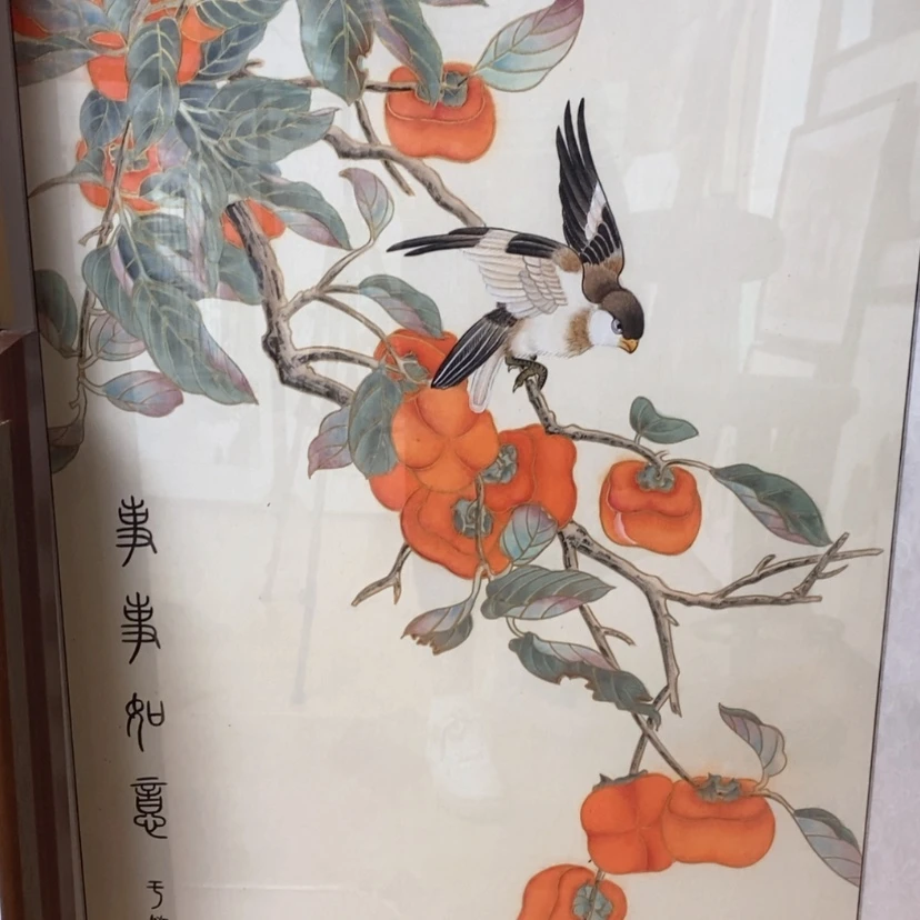 【闪购商品】国画手绘国画工笔带框