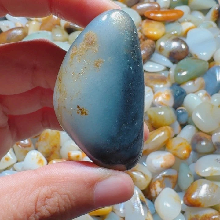 和田玉未镶嵌挂件37.6克