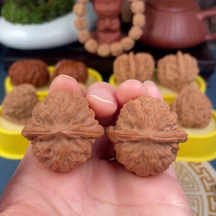 吊坠文玩核桃原树龙脉37