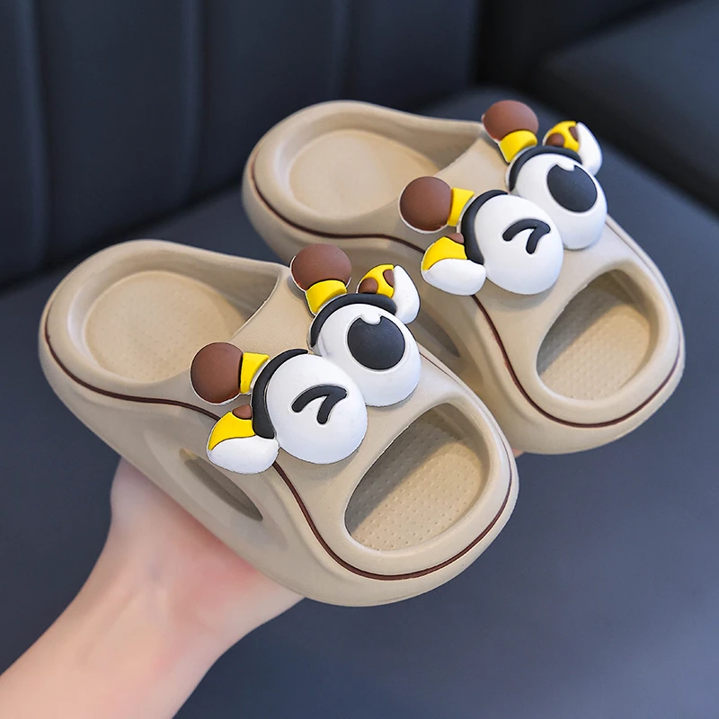 男童拖鞋夏季2025新款男孩室内洗澡防滑防臭中大童儿童外穿凉拖鞋