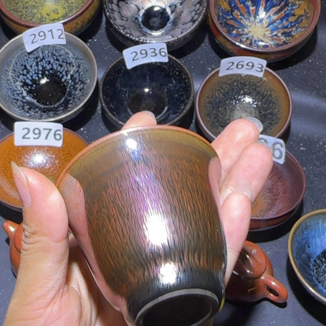 茶盏福建盏茶器铃铛薄胎