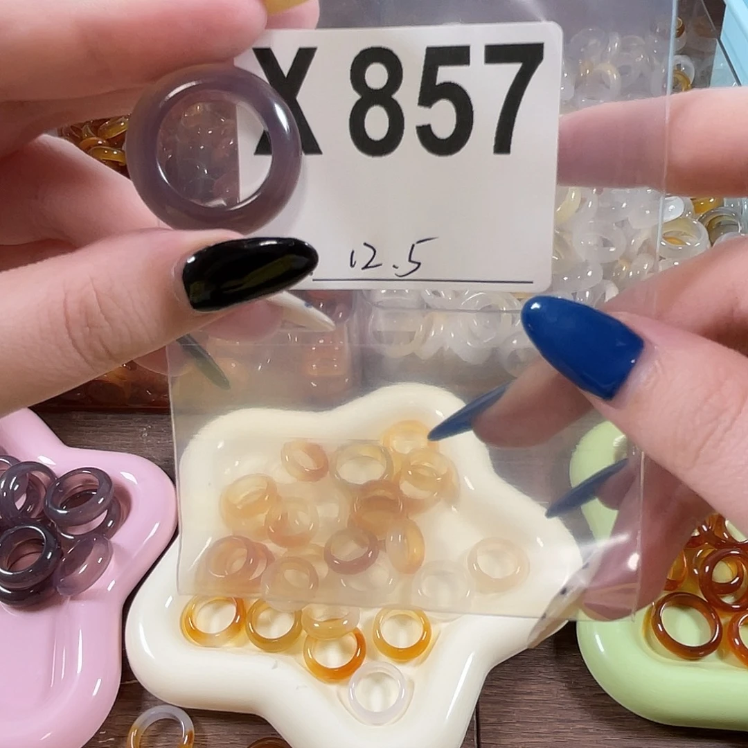 玛瑙/玉髓未镶嵌戒指857