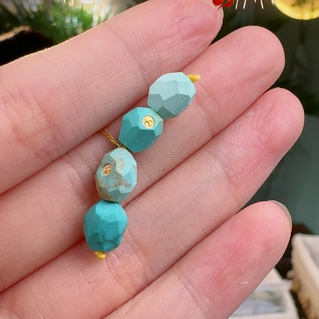 绿松石珠宝奇石未镶嵌