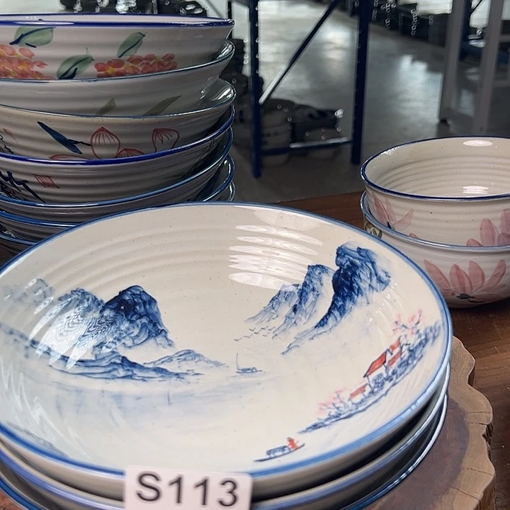 碟113 纯手工手绘瓷器