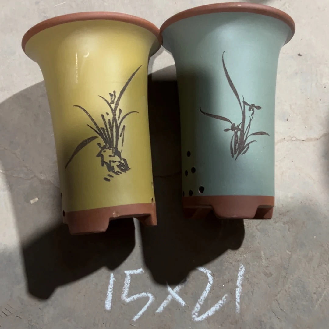 宜兴川阁紫砂花盆