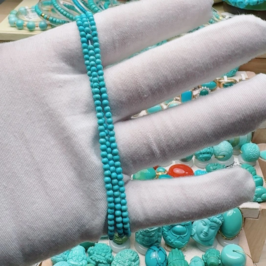 绿松石未镶嵌珠宝奇石