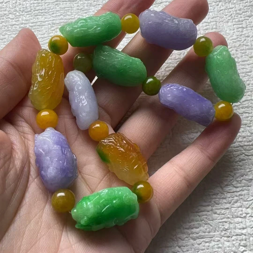 挂件财神手串精工雕刻