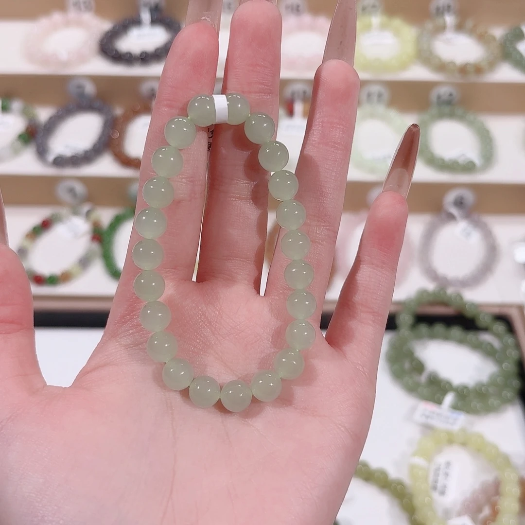 妞***花未镶嵌手串和田玉l