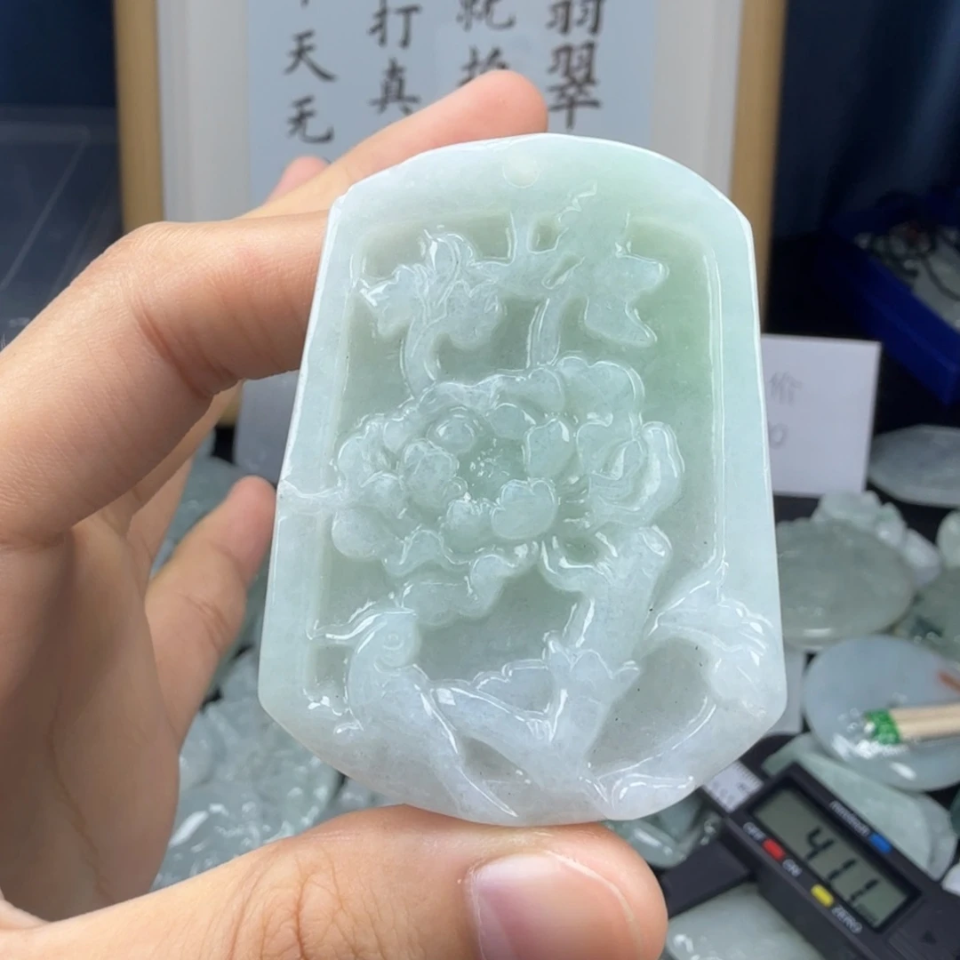 颈饰未镶嵌翡翠翡翠