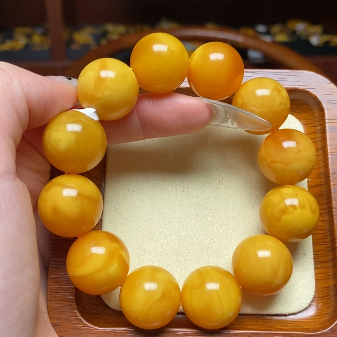 【闪购商品】蜜蜡手链未镶嵌手串