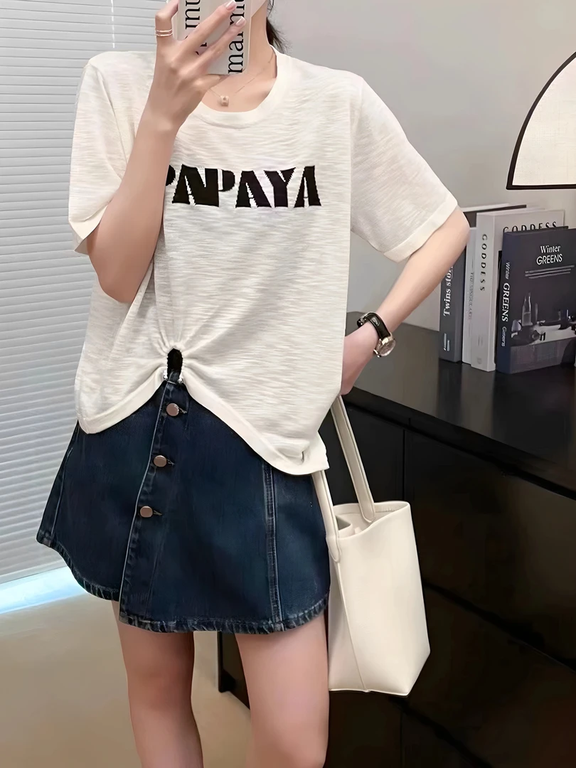 时尚针织短袖547-571