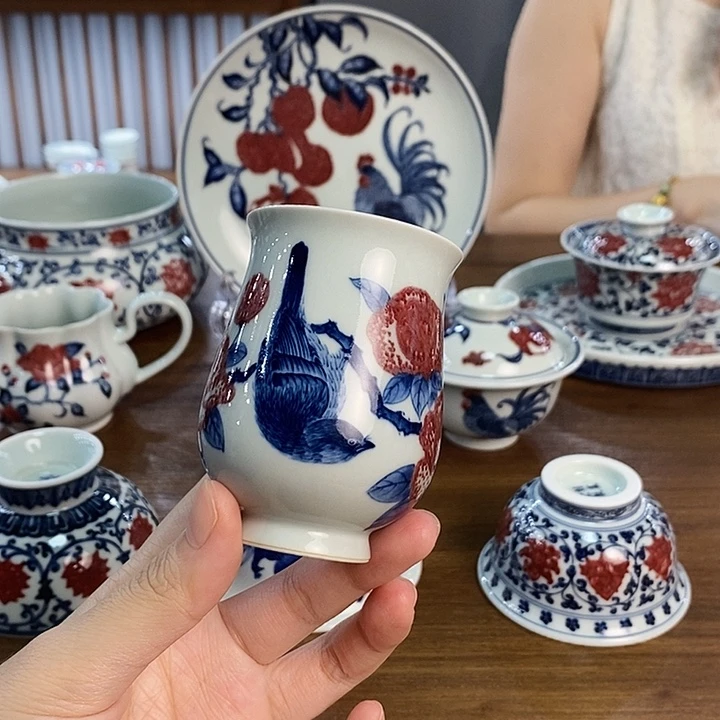 景德镇陶瓷手工手绘