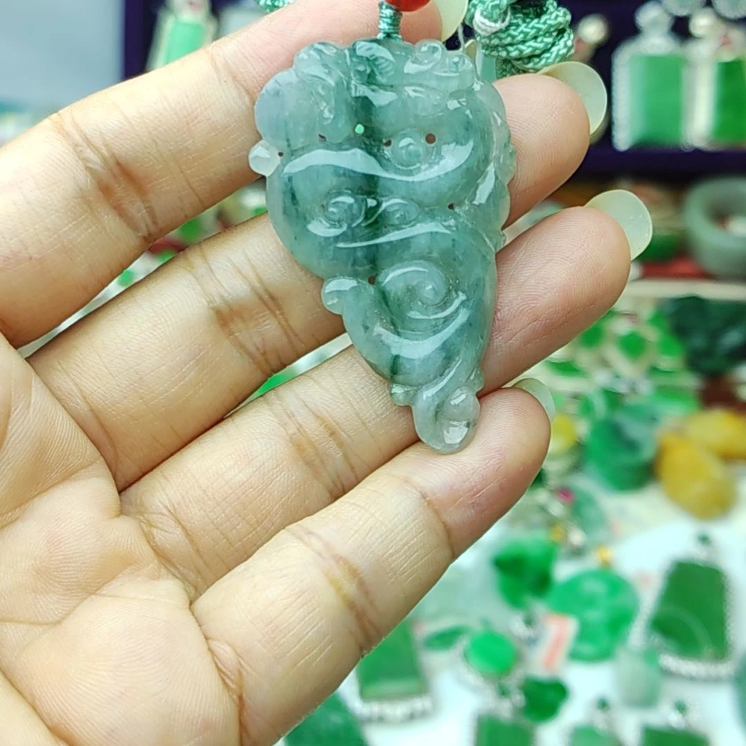 颈饰未镶嵌翡翠30