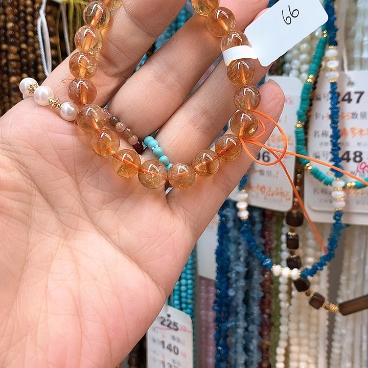 玛瑙/玉髓手串未镶嵌柳****毡