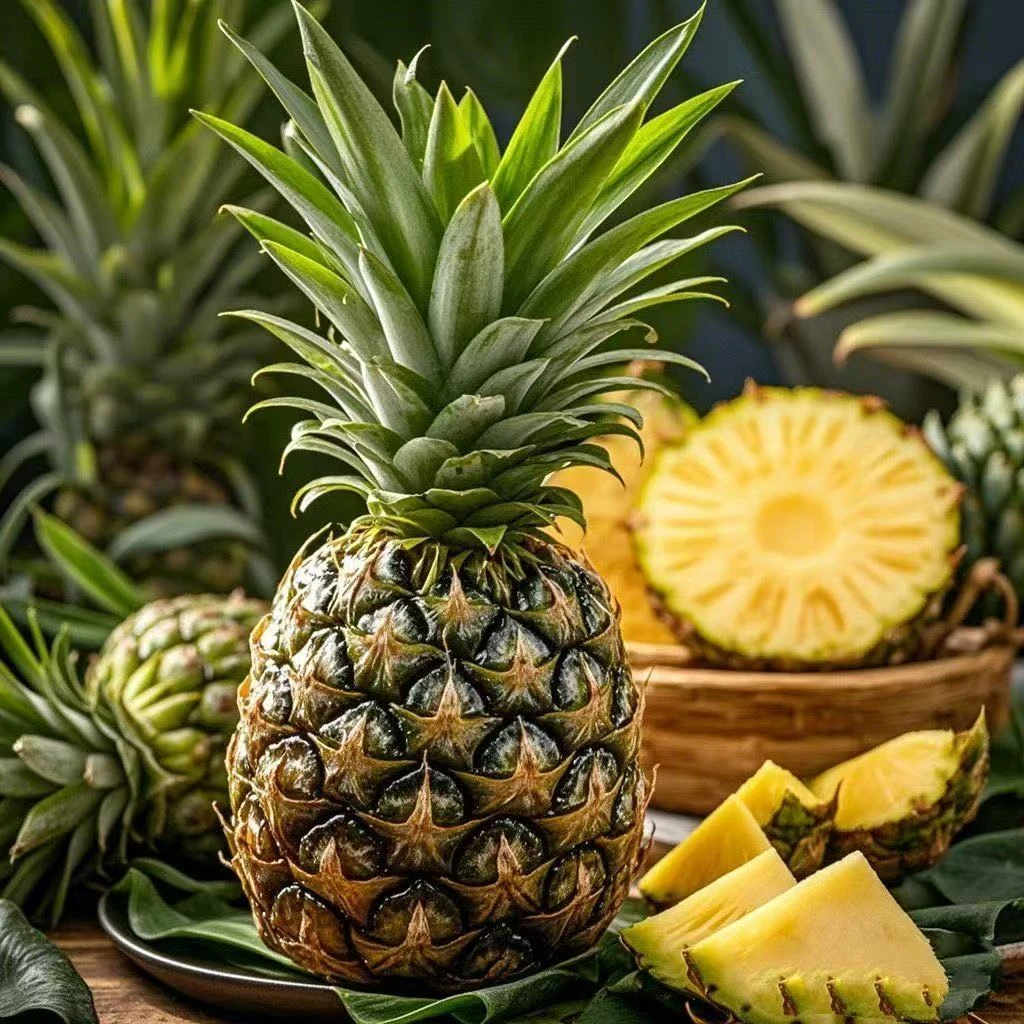 正宗凤梨金钻大果爆甜多汁即食当季现摘整箱云南多仓发货