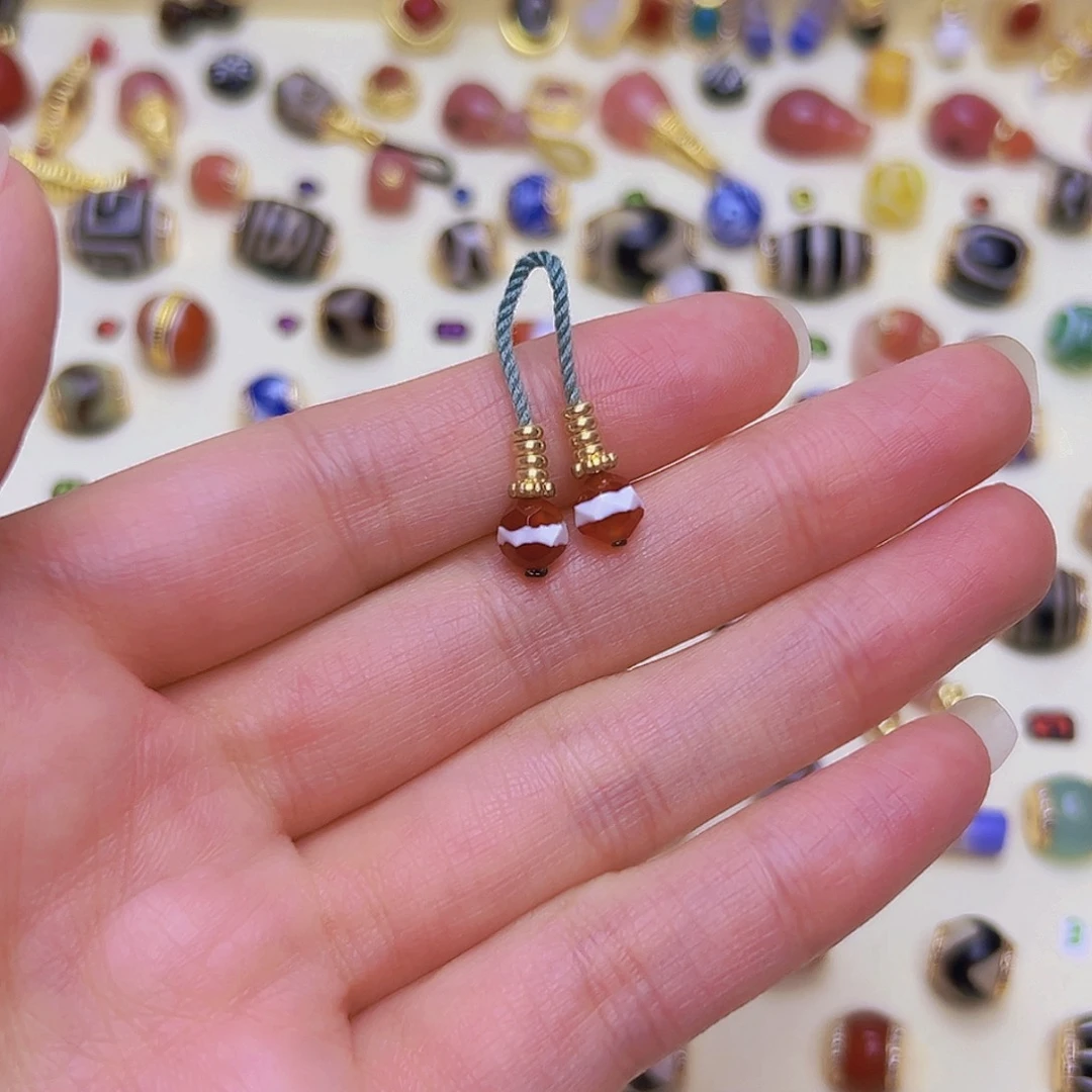 满***辰玛瑙/玉髓未镶嵌单珠