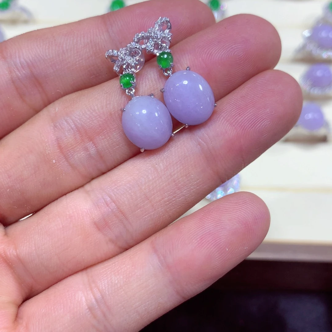 【闪购商品】翡翠戒指未镶嵌翡翠耳坠