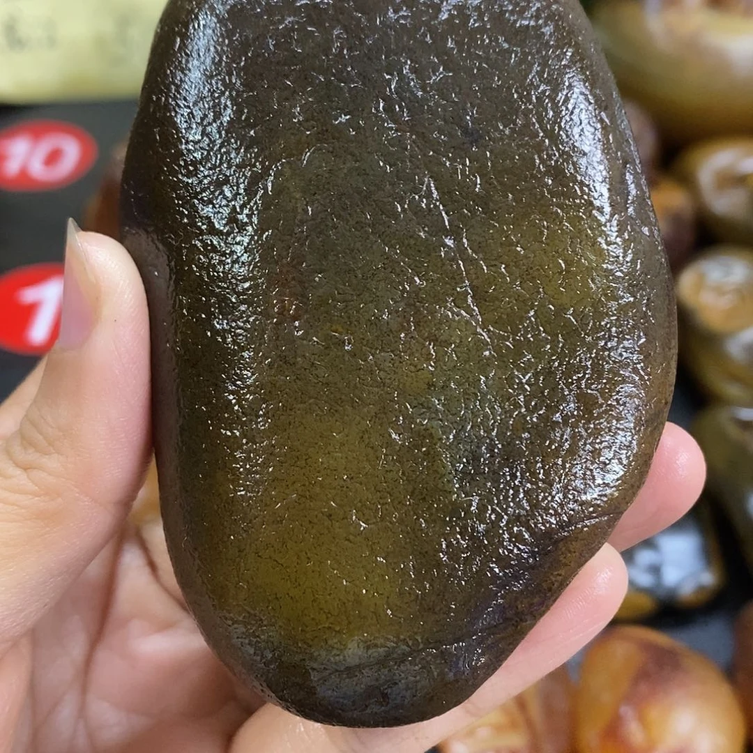 玛瑙/玉髓未镶嵌手把件