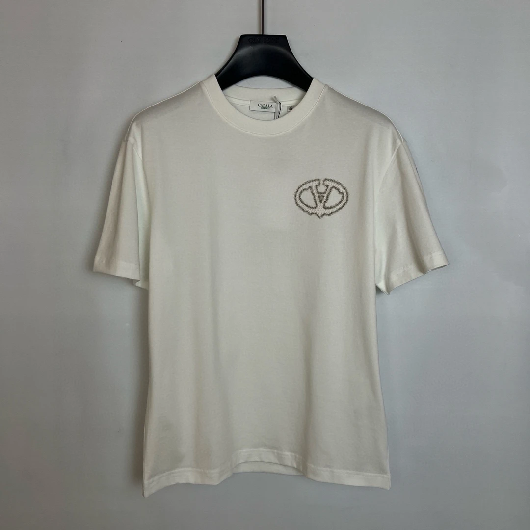 CAPALA/卡铂拉  宽版圆领T恤 KB2521YT003