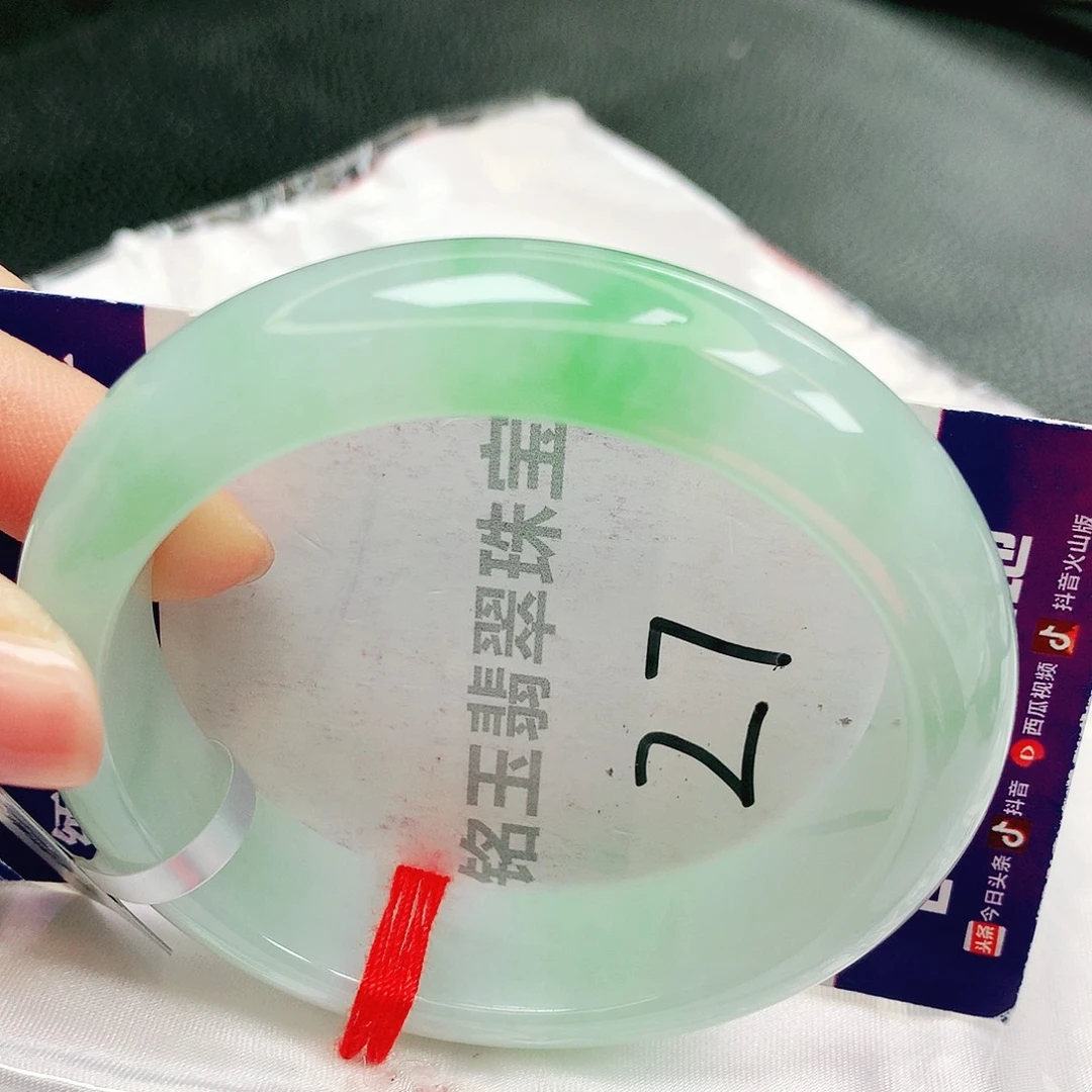 翡翠未镶嵌手镯缅甸天然a货翡翠手镯