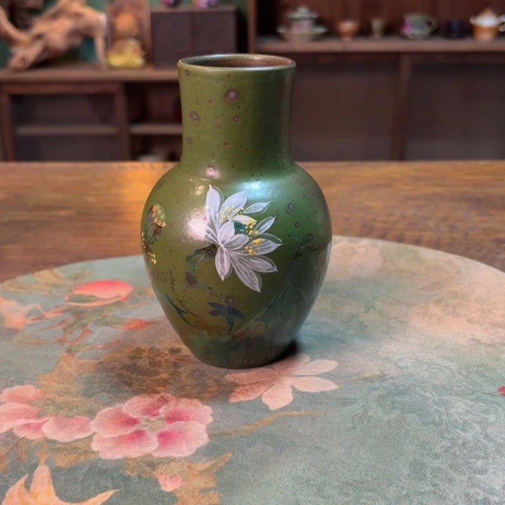 柴烧纯手工手绘陶瓷