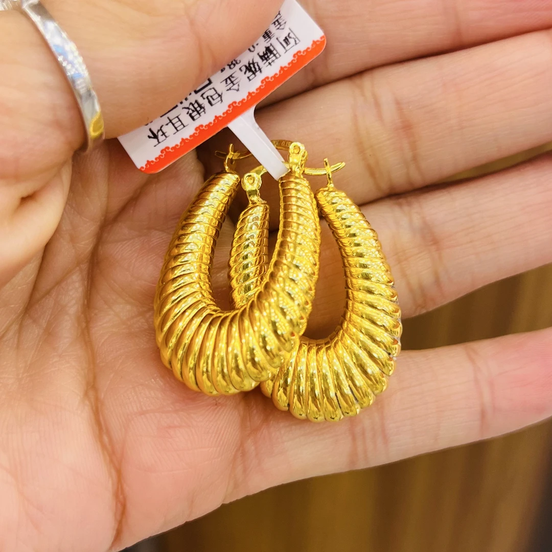 合金耳饰 合金耳环قاپلىما ئالتۇن