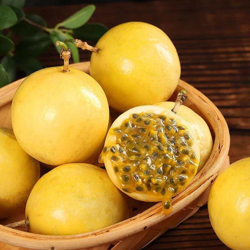 【好物跳动】钦蜜9号黄金百香果2/3斤 单果70-90g