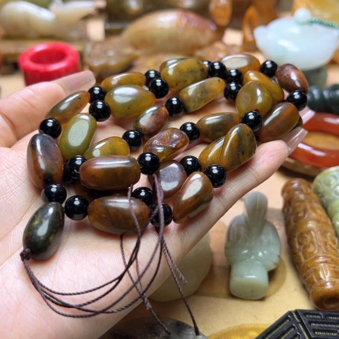 【闪购商品】蛇纹石玉颈饰未镶嵌