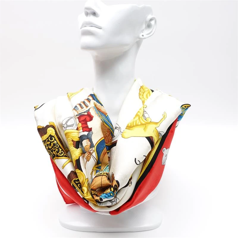 99新 Hermes/爱马仕 丝巾/T_JM0000074778