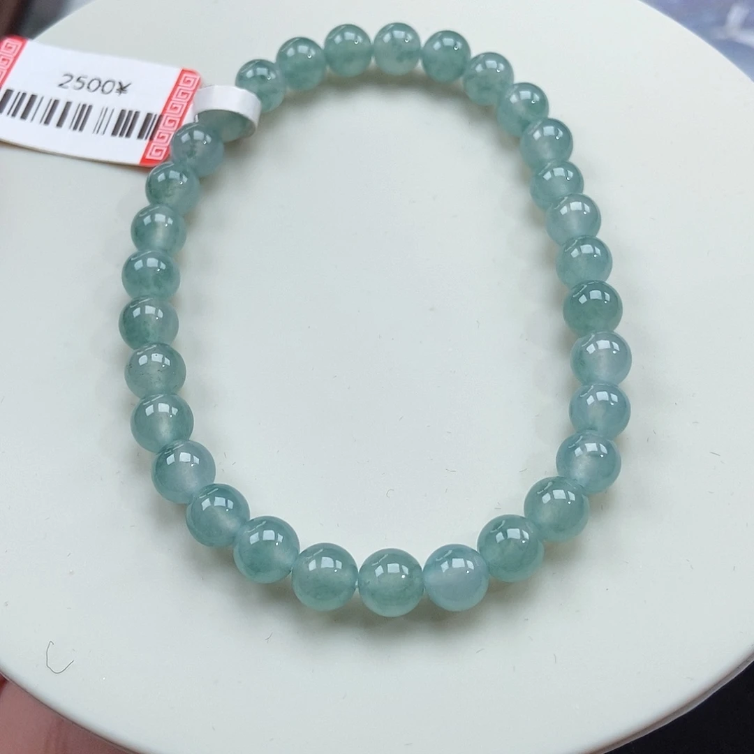 翡翠未镶嵌手串卡6
