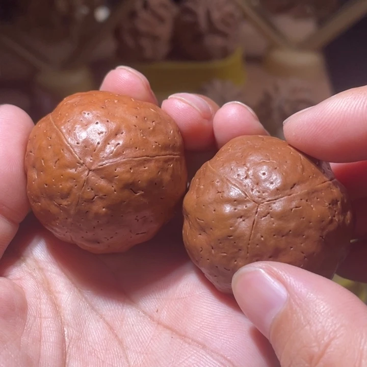 桃核吊坠正圆青龙珠
