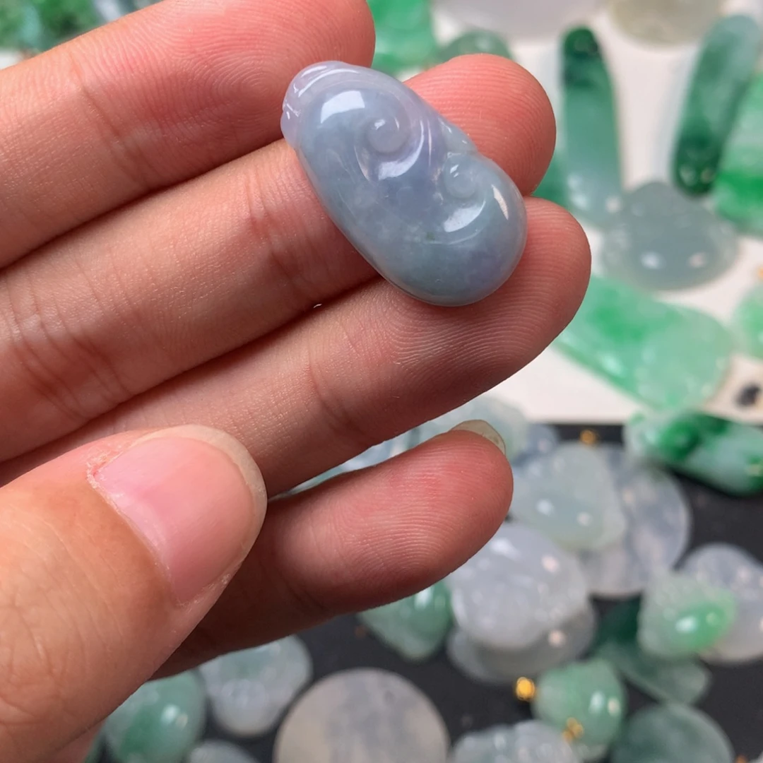 未镶嵌挂件翡翠如意